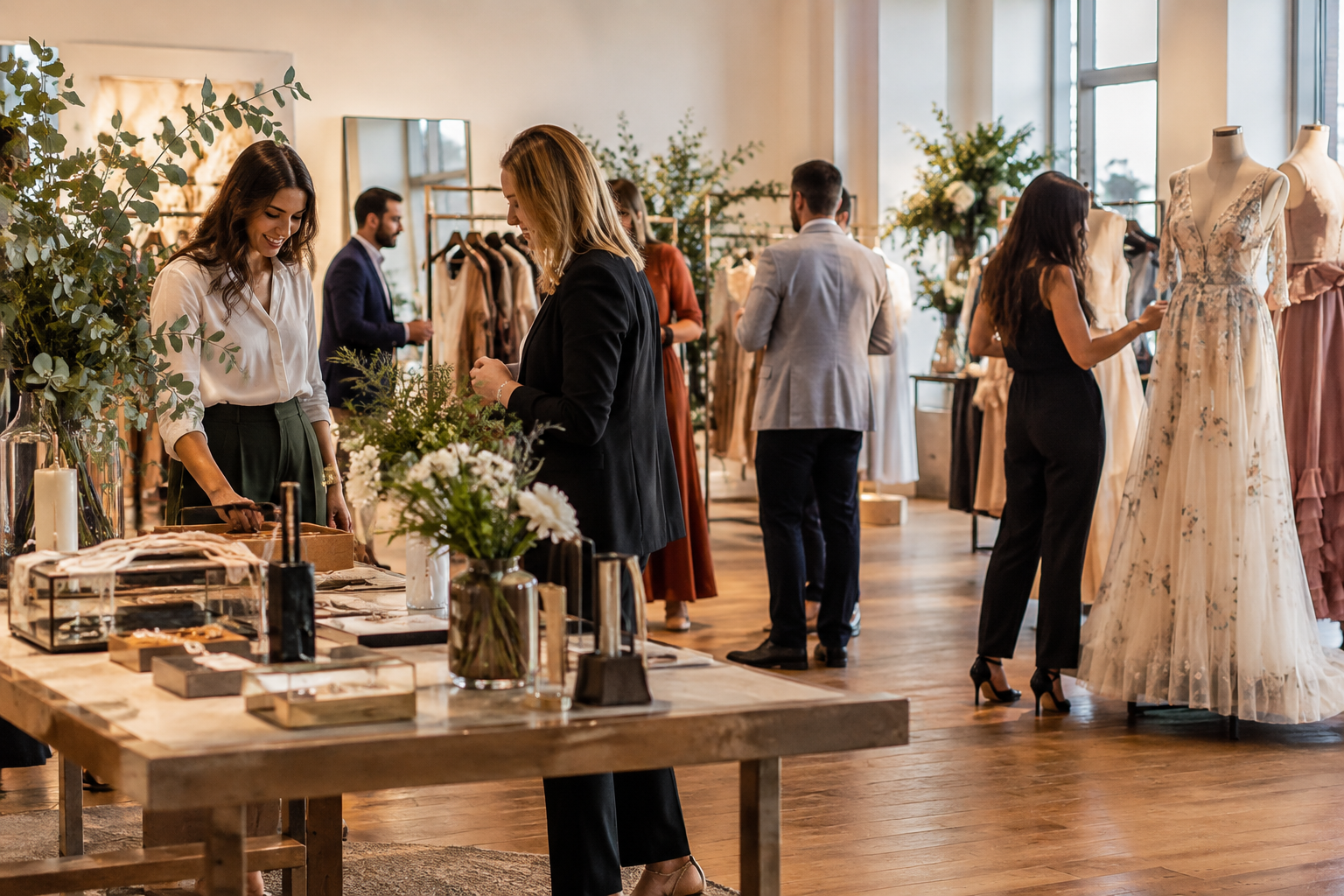 Ideas de ambientación para showrooms y exposiciones comerciales