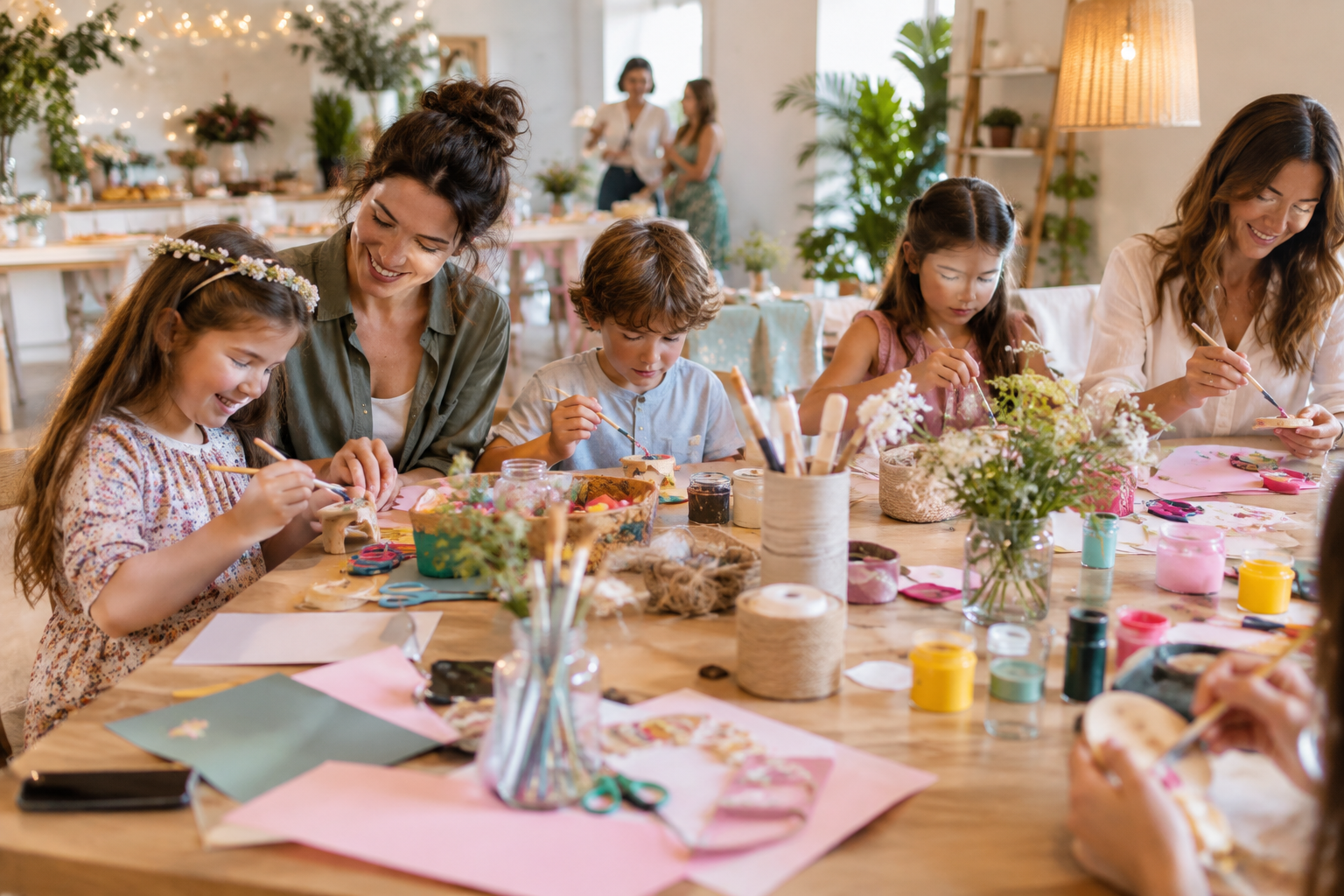 Ideas de ambientación para talleres de manualidades