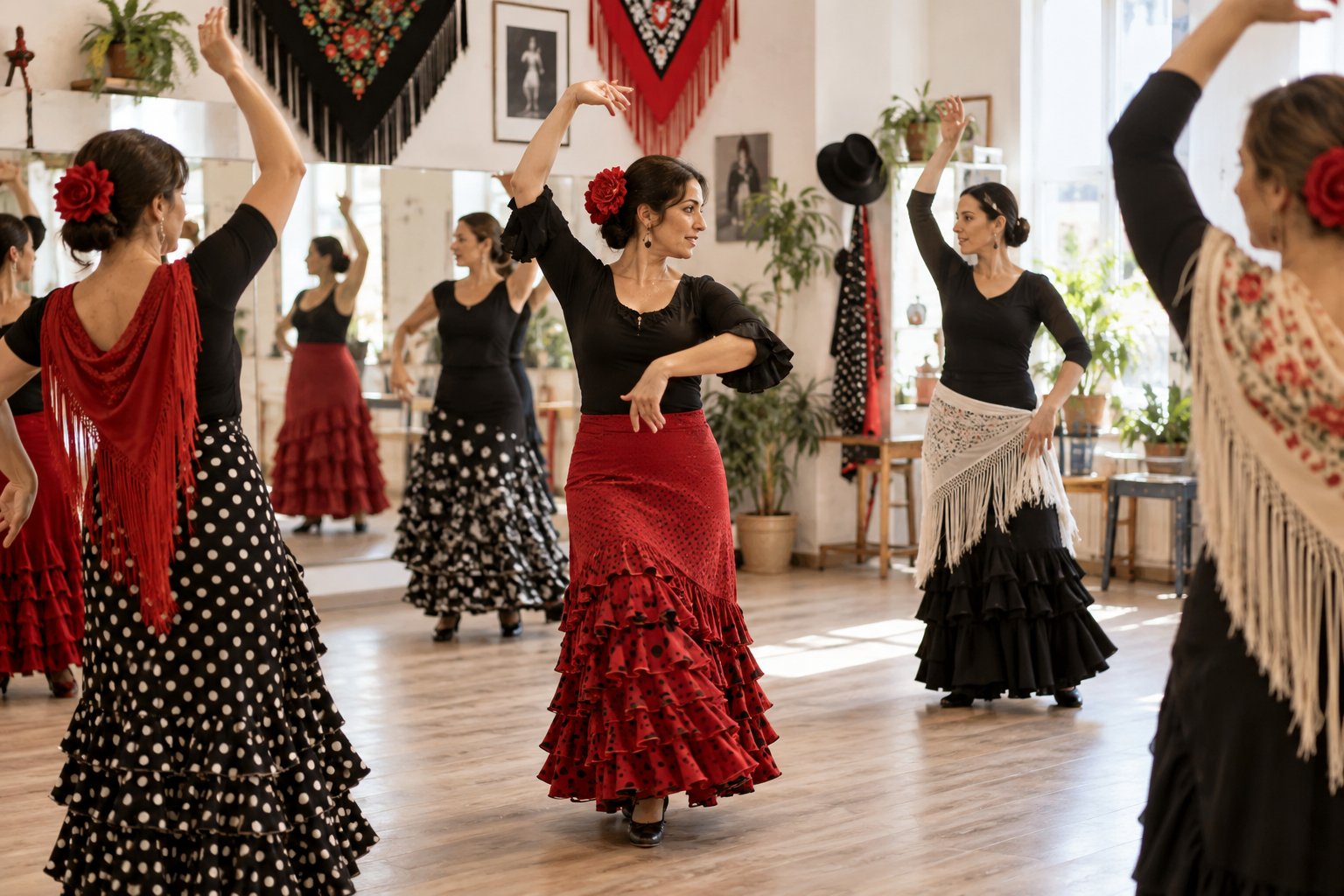 Imagen de inspiración: Talleres de sevillanas